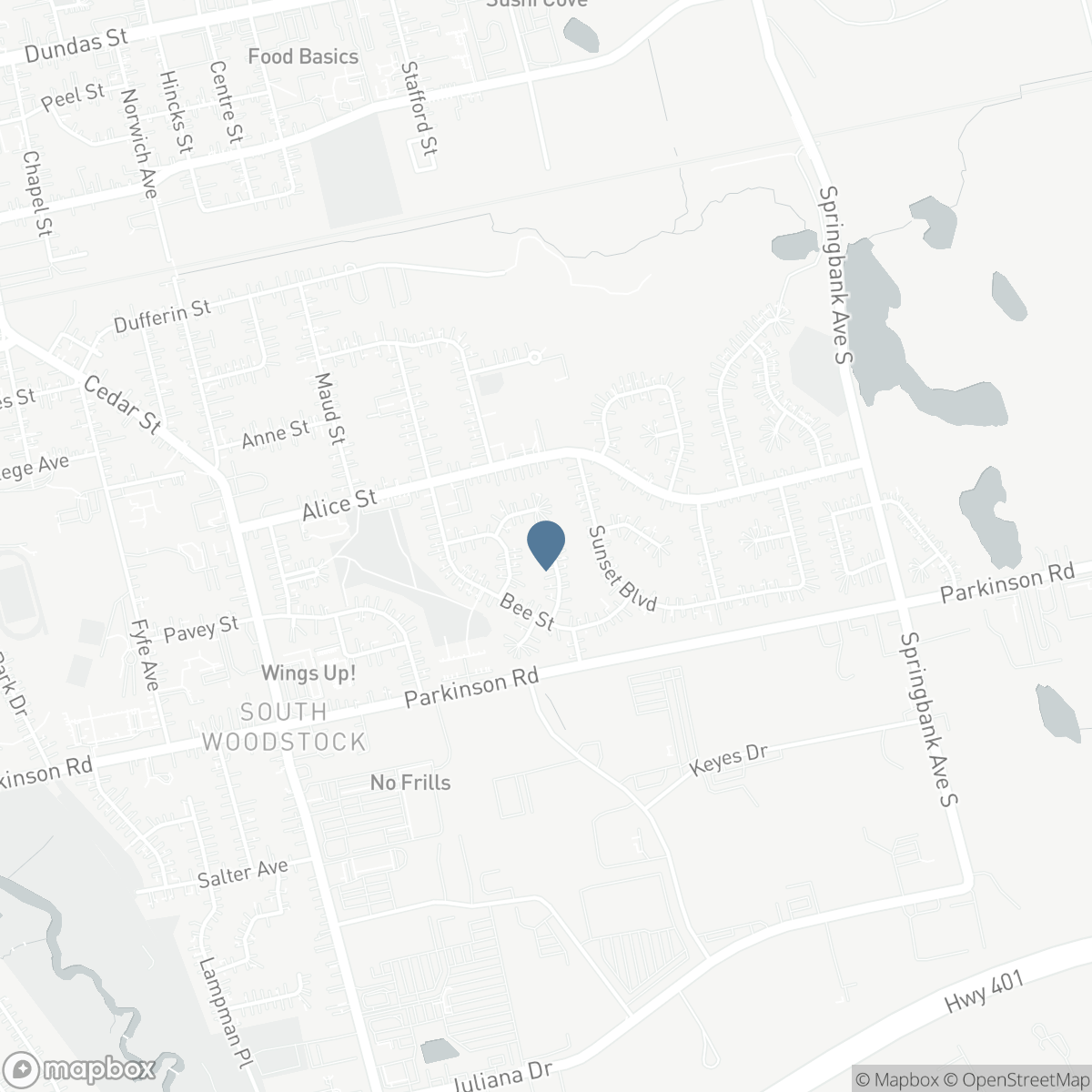 30 PEERS PLACE, Woodstock, Ontario N4S 8G8